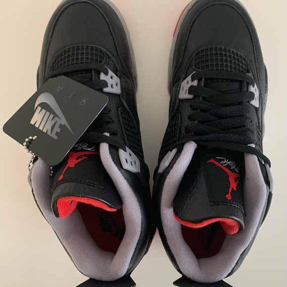 ❌SOLD🎁Air Jordan 4 Bred Reimagined New Y 6.5 W 8 Nike - Picture 6 of 10